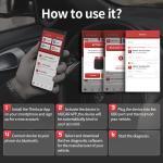 MUCAR BT200 Automotive Obd2 Scanner Diagnosis Full System Code Reader Lifetime Free Car Diagnostics With 1 Year Oil SAS Resets