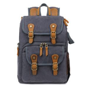 Camera bag Canvas Batik Waterproof Photography Outdoor Wear-resistant Large Photo Camera for Fujifilm Nikon Canon Sony Backpack