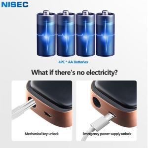 Tuya Indoor Wooden Door Office Room Bedroom Handle Lock Electronic Password Room Door Smart Lock Home Fingerprint Lock