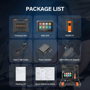 OTOFIX D1 Lite Bluetooth Car Diagnostic Tool OBD2 Scanner Bi-Directional Automotive Scan Tool 2 Year Free Update PK MK808BT PRO